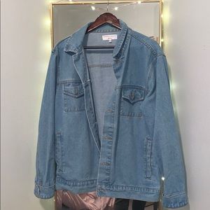 American Apparel Oversized Jean Jacket